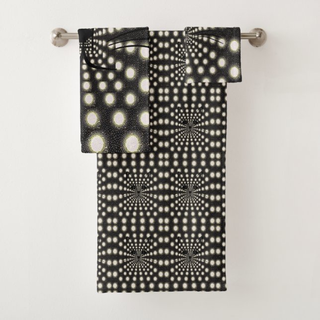 Serviettes de bain sets Chat (En situation)