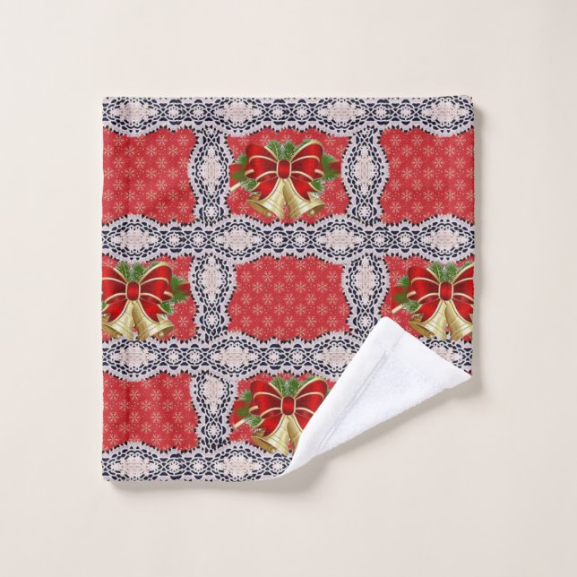 Serviettes de bain sets Noël (Gant de toilette)
