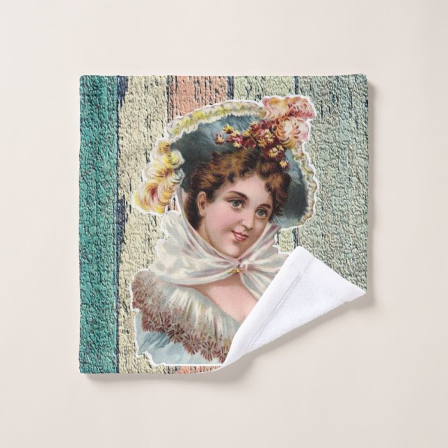 Serviettes de bain victoriennes (Gant de toilette)