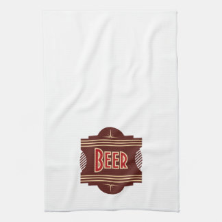 Serviettes de bar Retro Beer Logo