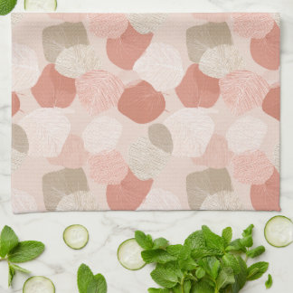 Serviettes de cuisine aux feuilles de sauge en fle