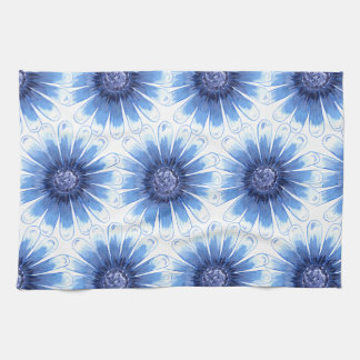 Serviettes de cuisine Blue Daisy