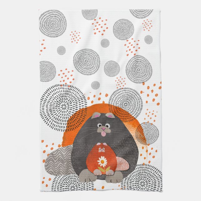 serviettes de cuisine CATZ PAJAMAZ (Vertical)