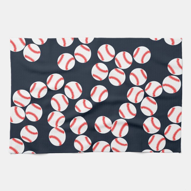 Serviettes de cuisine de base-ball (Horizontal)