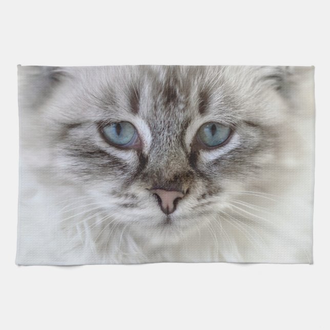 Serviettes de cuisine de chat (Horizontal)