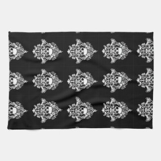 Serviettes de cuisine de crâne