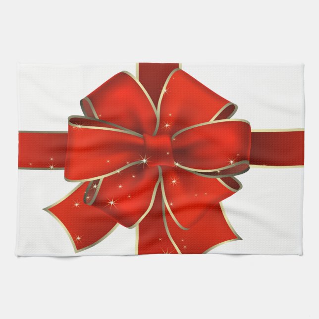 Serviettes de cuisine de Noël (Horizontal)