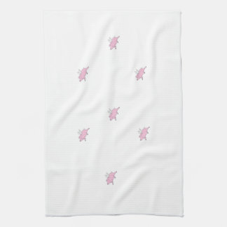 SERVIETTES DE CUISINE DE PORCS DE VOL