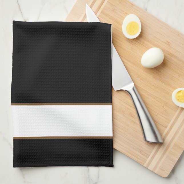 Serviettes de cuisine de soupe à la vie (Quart Plié)