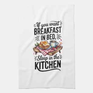Serviettes de cuisine Drôle Citation serviette de