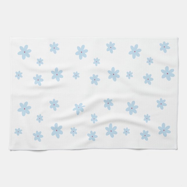 Serviettes De Cuisine Florale (Horizontal)