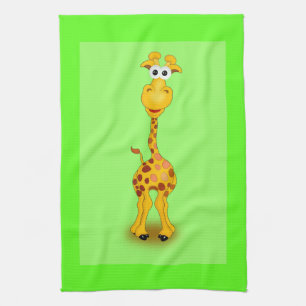 Serviettes de cuisine Giraffe