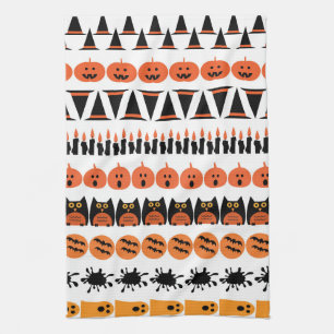 Serviettes de cuisine Halloween éffrayantes