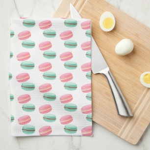 Serviettes de cuisine-Macrons