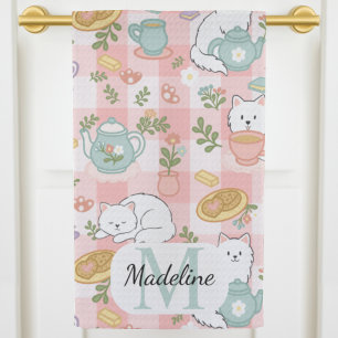 Serviettes de cuisine personnalisées avec monogram