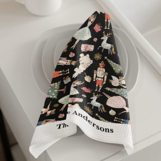 Serviettes de cuisine pour biscuits de vacances (Créateur téléchargé)