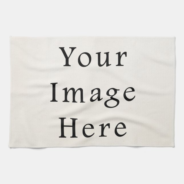 Serviettes de cuisine Serviettes de toilette perso (Horizontal)