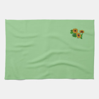 Serviettes de cuisine tournesol