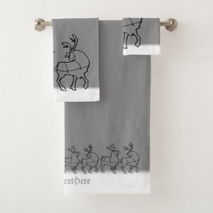 Serviettes de Noël Serviettes de vacances personna