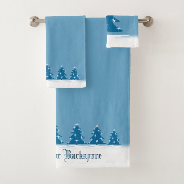 Serviettes de Noël Serviettes de vacances personna (En situation)