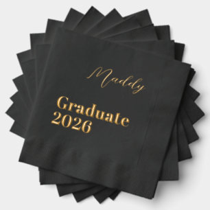 Serviettes de remise des diplômes personnalisées 2