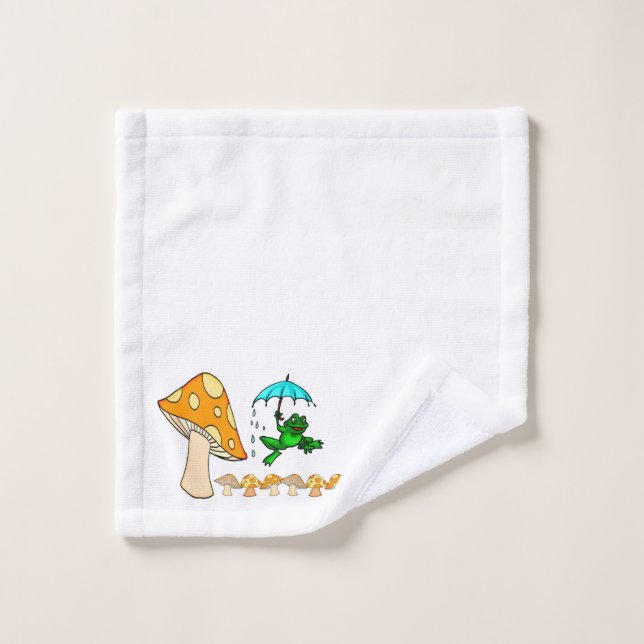 Serviettes De Salle De Bain Jeux Champignons, Gren (Gant de toilette)