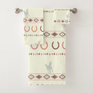 Serviettes de tribal de cheval