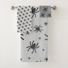 Serviettes éffrayant Spider Halloween