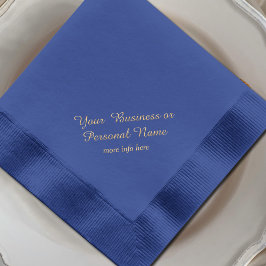 serviettes élégantes personnalisées en feuille ble