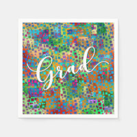 Abstraite Colorful Confetti Graduation Celebration