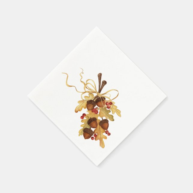 Serviettes En Papier Acorn (Coin)