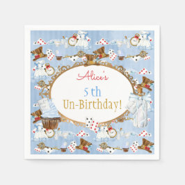 Serviettes En Papier Alice au pays des merveilles Thème