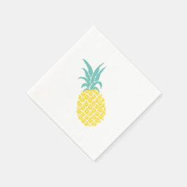 Serviettes En Papier Ananas