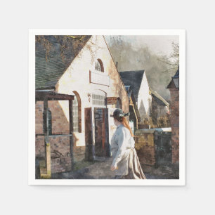 SERVIETTES EN PAPIER ANGLETERRE VICTORIENNE