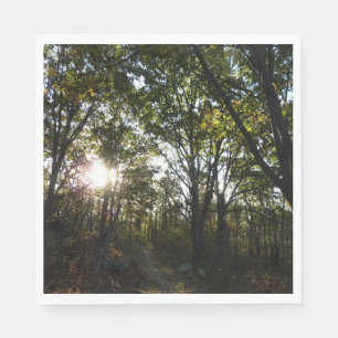 Serviettes En Papier Automne Matin au Parc national de Shenandoah