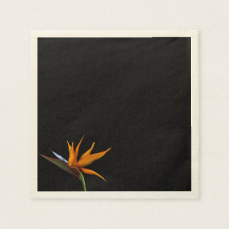 Serviettes En Papier Baisers salés Décor tropical Oiseau de paradis