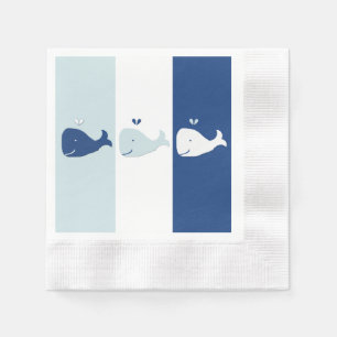 Serviettes En Papier Baleine