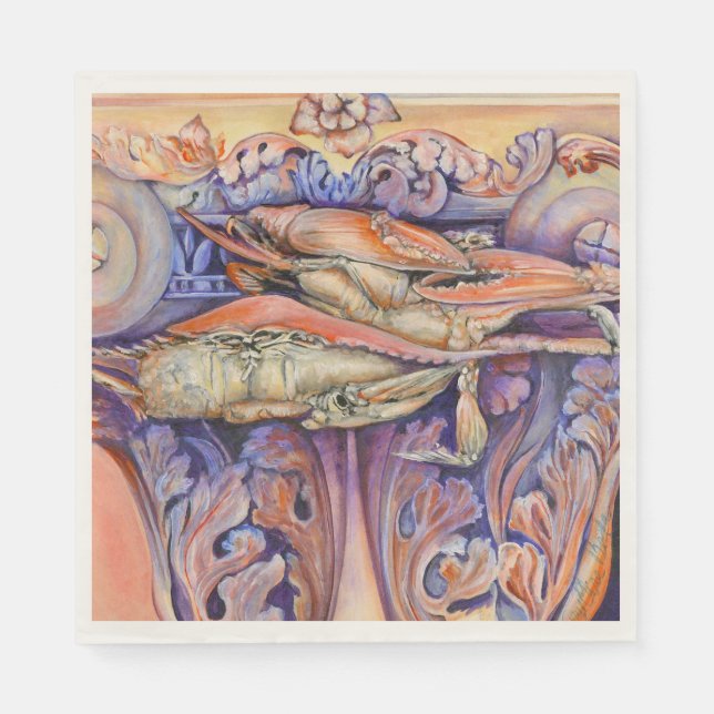 Serviettes En Papier Balise de lecture Spike and Curly (Devant)