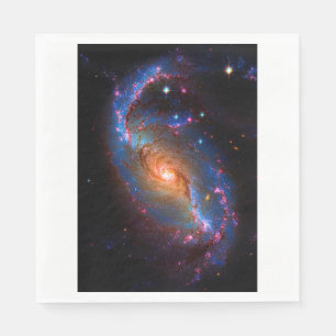 Serviettes En Papier Barred Spiral Galaxy Astronomy Picture NGC 1672