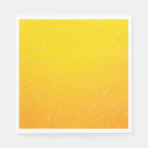 Serviettes En Papier Bière Lager avec de minuscules bulles