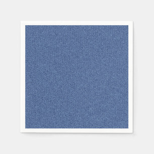 Serviettes En Papier Blues-jean fraîches de denim
