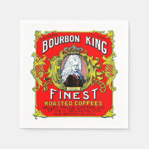 Serviettes En Papier Cafés rôtis Bourbon King
