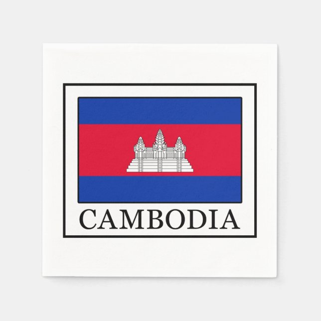 Serviettes En Papier Cambodge (Devant)
