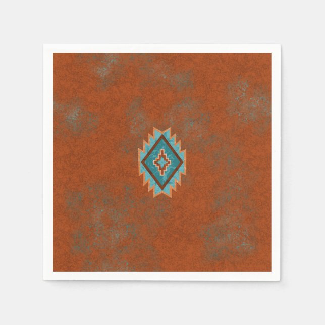 Serviettes En Papier Canyon du sud-ouest (Devant)