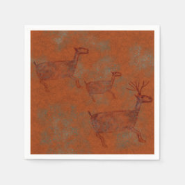 Serviettes En Papier Canyon du sud-ouest