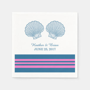 Serviettes En Papier Casques bleu rose marine Papier serviettes