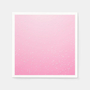 Serviettes En Papier Champagne rose avec minuscules bulles Art Arrière