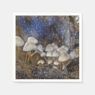 Serviettes En Papier Champignons magiques