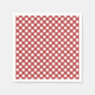 SERVIETTES EN PAPIER CHEX 17 PAYS PAPIERS ROUGES NAPKINS
