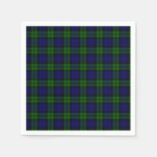 Serviettes En Papier Clan Blackwatch tartan Campbell